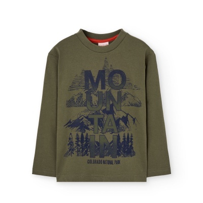 Camiseta malha para menino