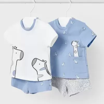 Conjunto Malha 4 peças menino