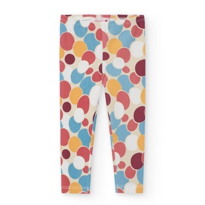 Leggings malha elástica do bébé