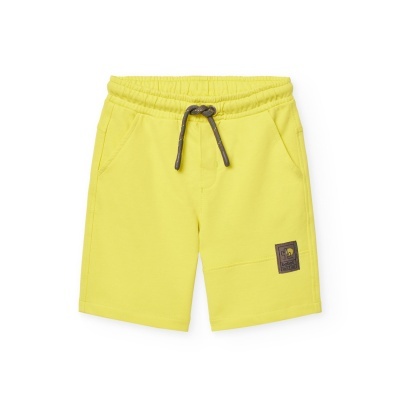 Bermuda felpa para menino anisete