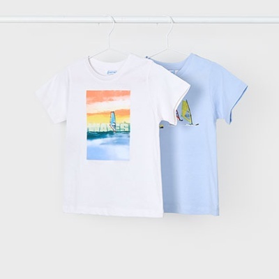Set 2 T´shirt "windsurf"