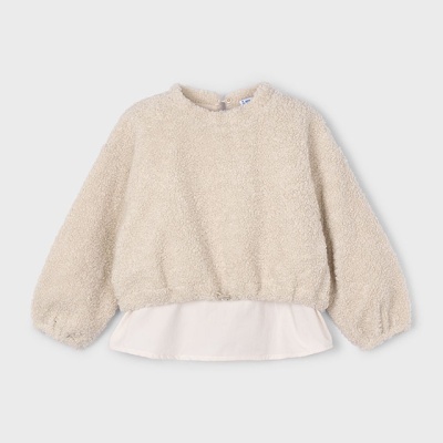 Sweat combinada pêlo