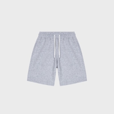 Calção Felpa cinzento