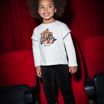 Leggings aveludadas básicas