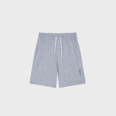 Calção Felpa cinzento