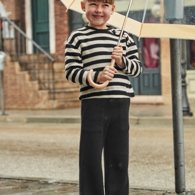 Conj. calças riscas