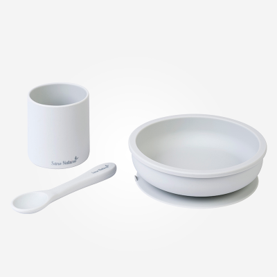 Set Alimentação 3 pçs Silicone