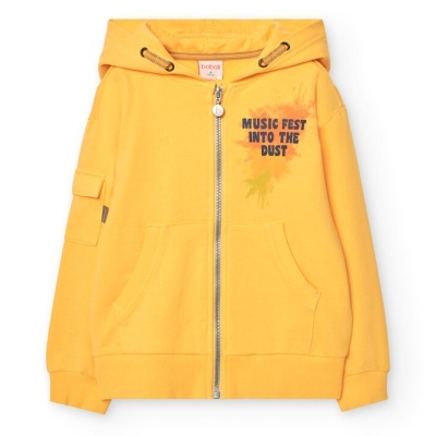 Casaco felpa para menino girassol