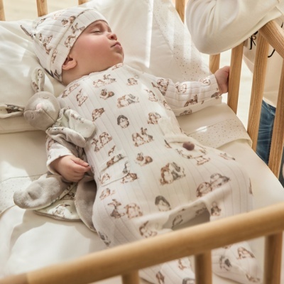 Set babygrow com gorro