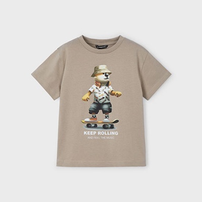 Camiseta m/c "keep rolling"