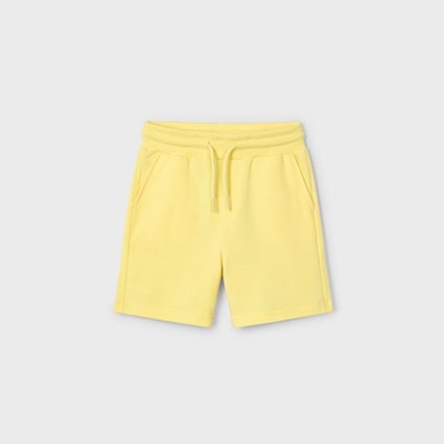 Bermuda felpa basica