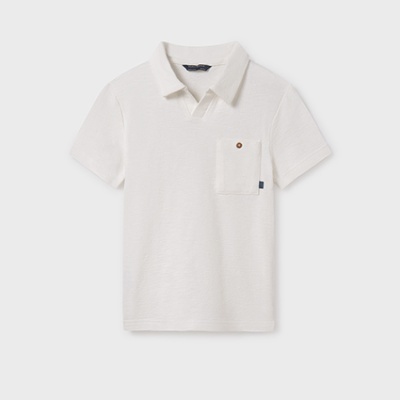 Polo m/curta bolso