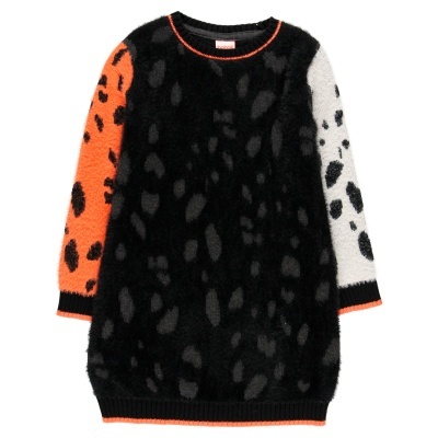 Vestido tricot para menina