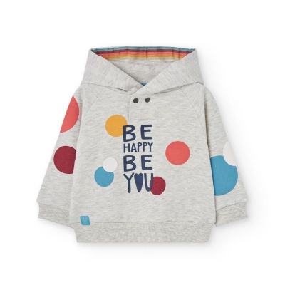 Sweatshirt felpa para o bebé menina