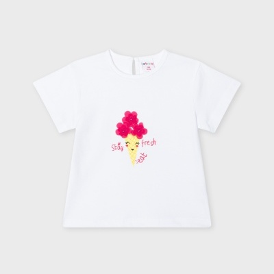 T-Shirt Branca Stay Fresh