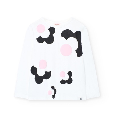 Camiseta malha para menina