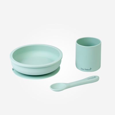 Set Alimentação 3 pçs Silicone