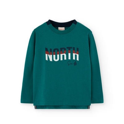 Camiseta malha para menino