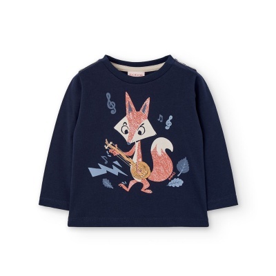 Camiseta malha basic do bébé