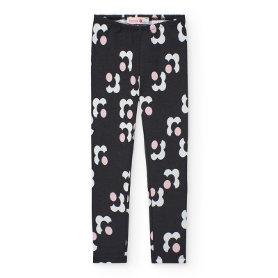 Leggings malha elástica para menina