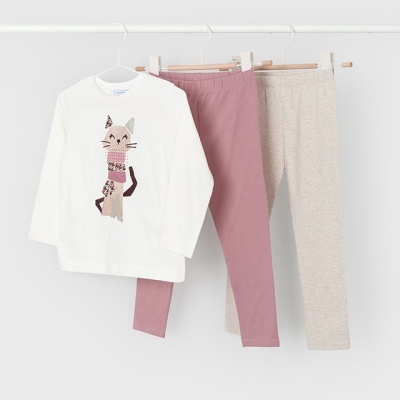 Conj. leggings 2 calças