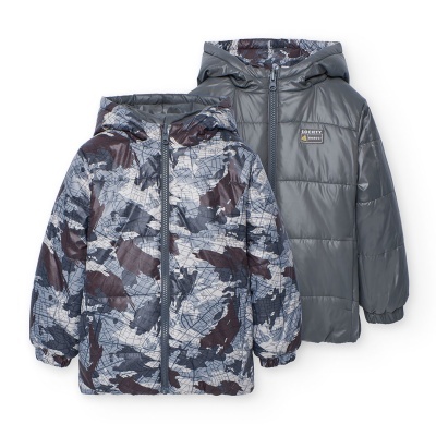 Parka tecido técnico para menino