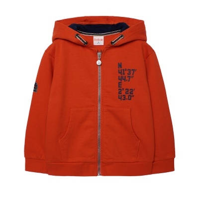 Casaco felpa matizado para menino