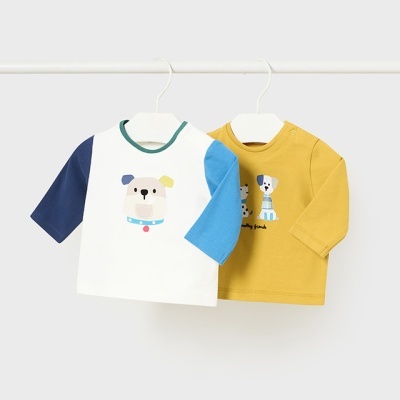 Pack 2 camisetas m/comp.