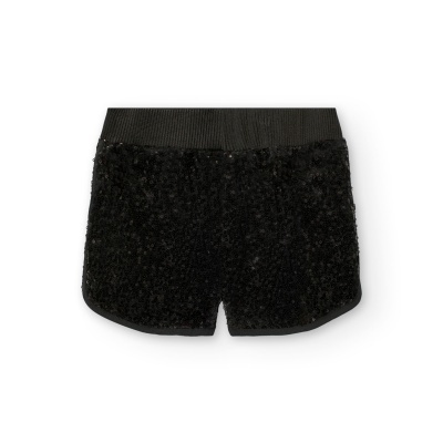Short para menina preto
