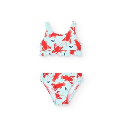 Biquini para o bebé menina estampado