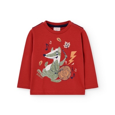 Camiseta malha basic do bébé