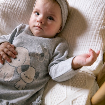 Vestido malha jacquard