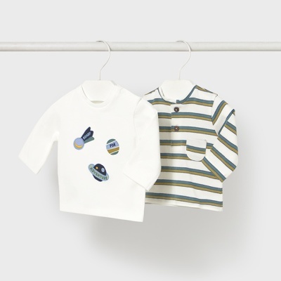 Pack 2 camisetas m/comp.