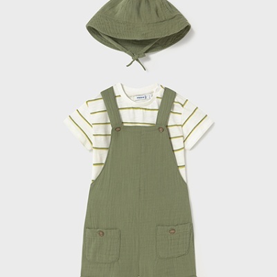 Conj. jardineira 3 peças