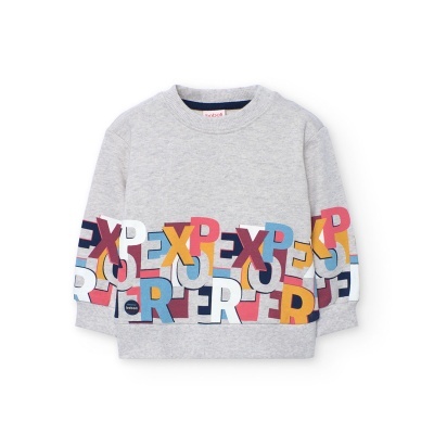 Sweatshirt felpa para o bebé menino