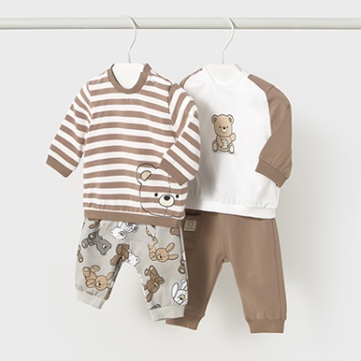 Conj. malha 4 peças compridas