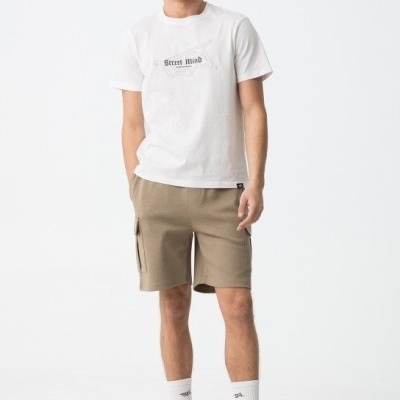 Calções Eden castanhos