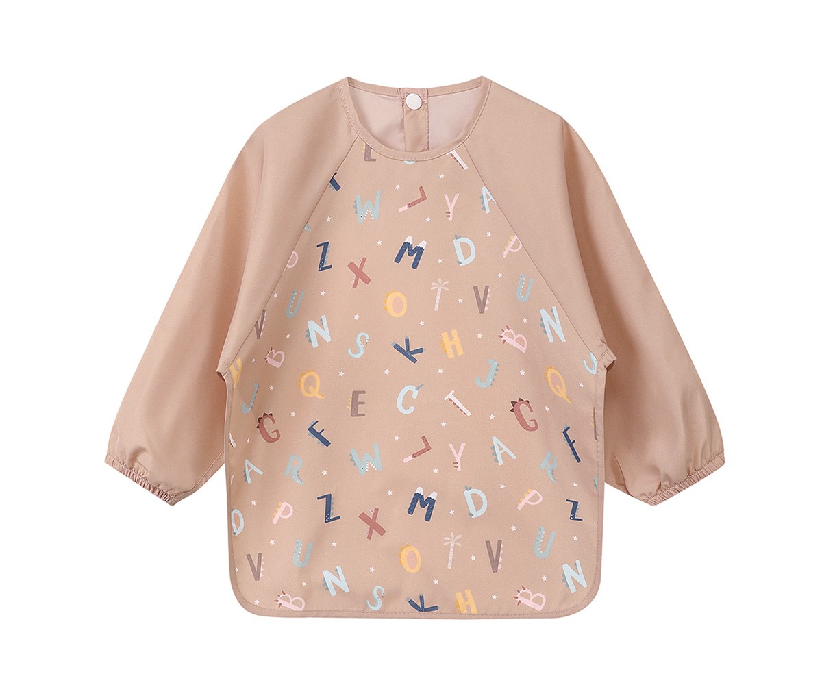 Babete com Mangas letras Babete com Mangas letras