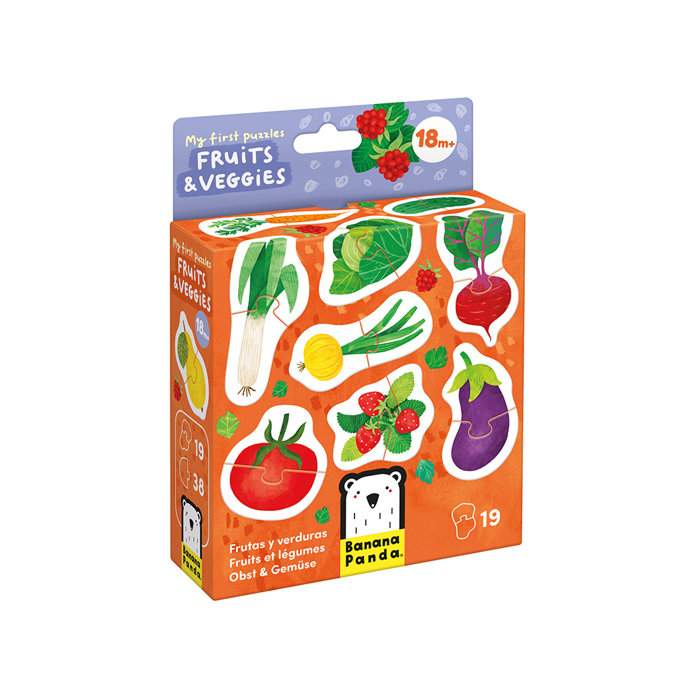 Puzzle frutas e vegetais +18M Puzzle frutas e vegetais +18M