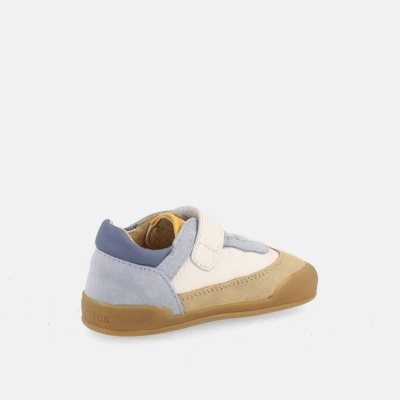 tênis infantil multicolor com sola de borracha e fecho de velcro