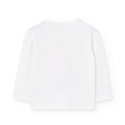 Camisola branca raposa