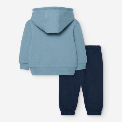 Fato de treino com capuz