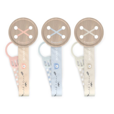 1pc Prende-chupeta tecido - Wild and free