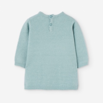 Vestido malha c/ flores