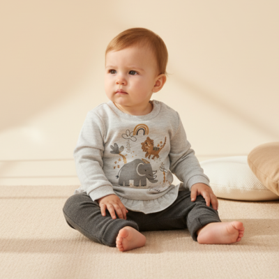 Fato de treino cardado