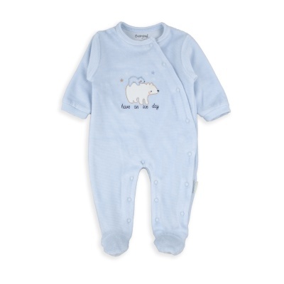 Babygrow de veludo