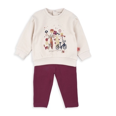 Fato de treino cardado