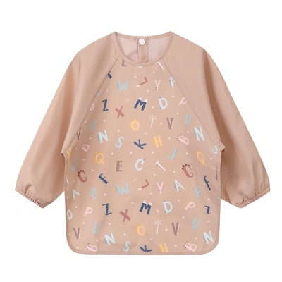 Babete com Mangas letras