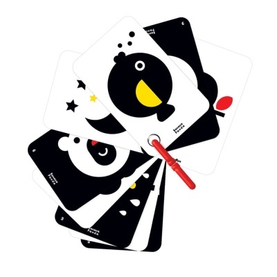 Cartas de alto contraste para bebé