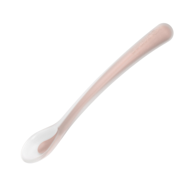 Colher de Silicone Gengivas Sensíveis - Rosa